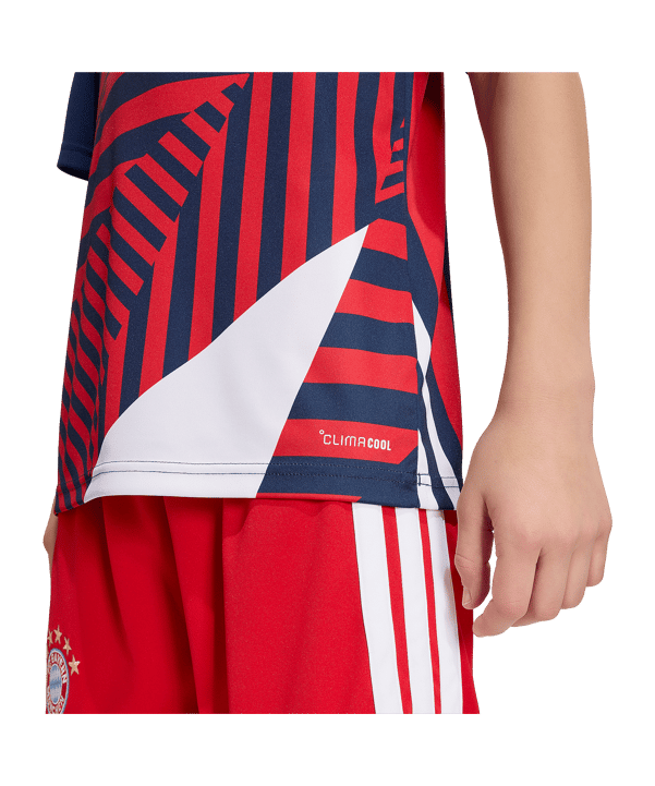 adidas FC Bayern München Pre Match Trikot 2026/2027 Kids Blau - blau