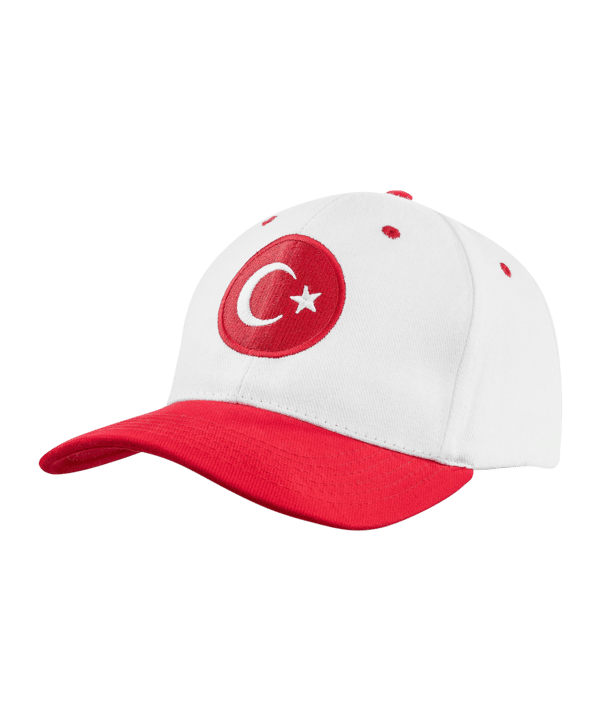 TFF Türkei Cap Weiss Rot - weiss