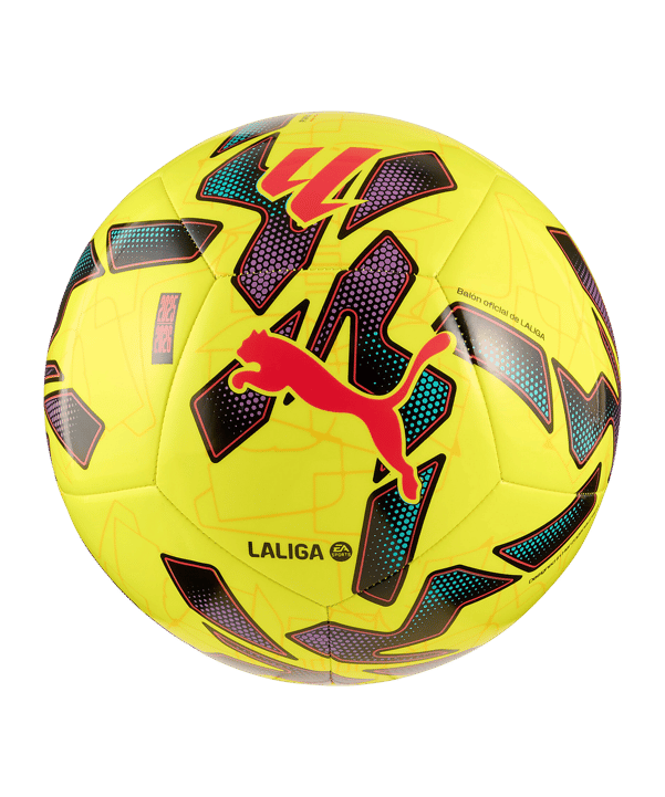 PUMA Orbita LALIGA 1 MS Trainingsball Gelb F02 - gelb