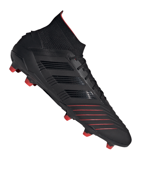 adidas Predator 19.1 FG Schwarz - schwarz