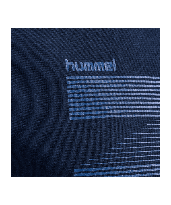 Hummel Pulse Graphic S/S T-Shirt Blau F7459 - blau