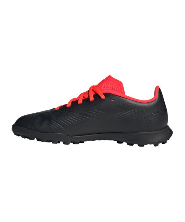 adidas Predator League TF Kids Solar Energy Schwarz Weiss Rot - schwarz