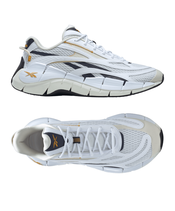 Reebok Zig Kinetica 2.5 Running Grau Weiss - grau
