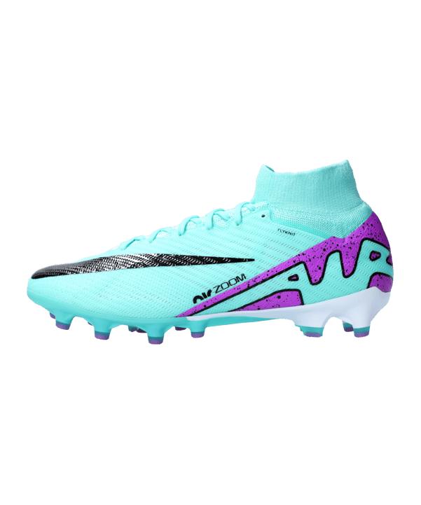Nike Air Zoom Mercurial Superfly IX Elite AG-Pro Peak Ready Grün Pink Schwarz F300 - gruen