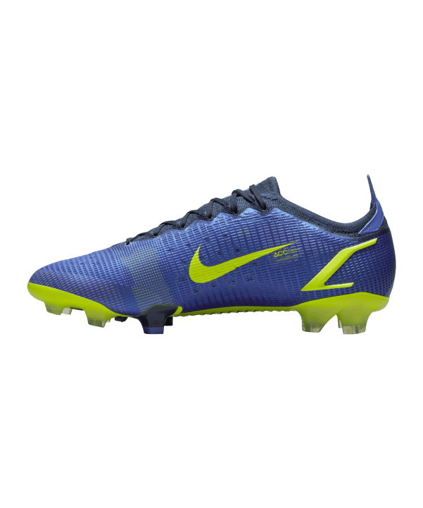 Nike Mercurial Vapor XIV Recharge Elite FG Blau Gelb F574 - blau
