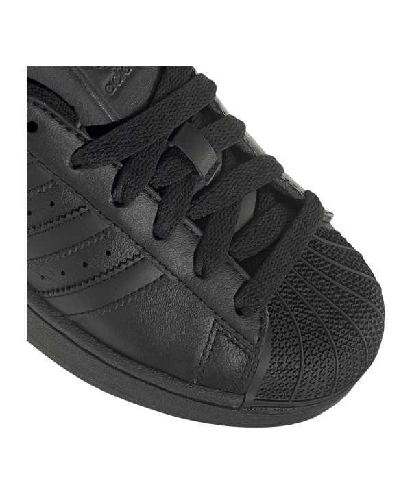 adidas Originals Superstars II Kids Schwarz - schwarz