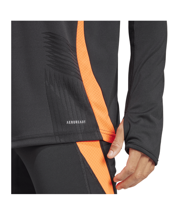 adidas Tiro 24 Pro Trainingstop Schwarz Rot - schwarz