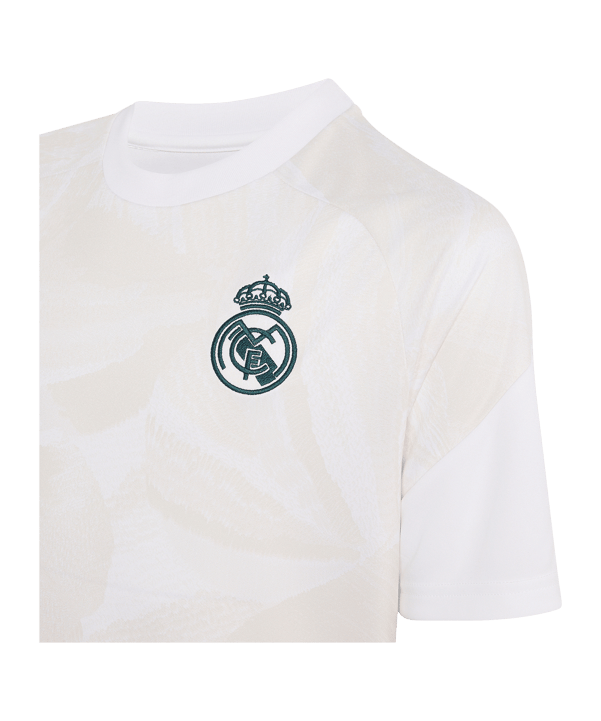 adidas Real Madrid Pre-Match Maglietta 2026/2027 Bambini Bianco - bianco