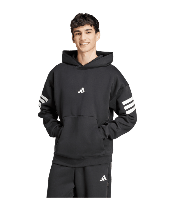 adidas Future Icon Hoody Schwarz - schwarz