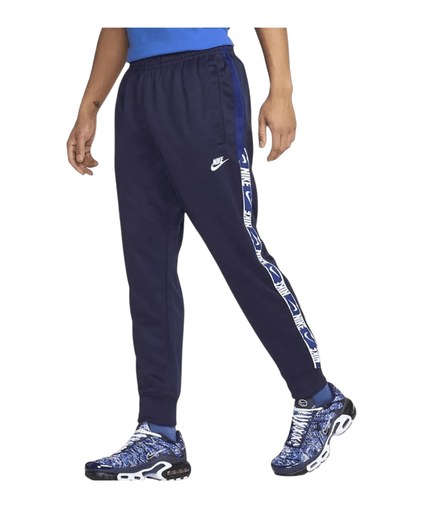Nike Repeat Pantalone da tuta Blu C498 - blu