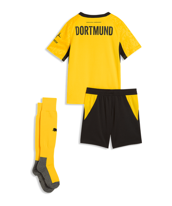 PUMA Borussia Dortmund Trikot Set Home 2026/2027 Kinder Gelb F01 - gelb