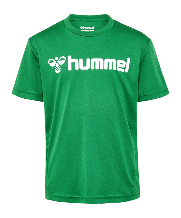 Hummel Logo Trikot Kids Grün F6235 - gruen