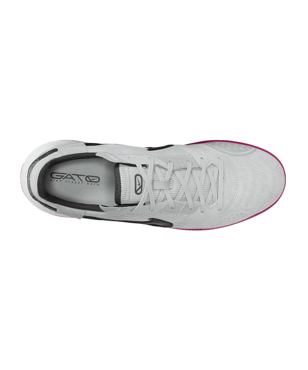 Nike Streetgato IC Halle Grau Braun Weiss F021 - grau