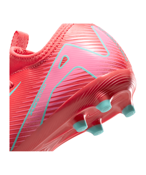 Nike Jr Air Zoom Mercurial Vapor XVI Academy MG Mad Energy Kids Rot F800 - rot