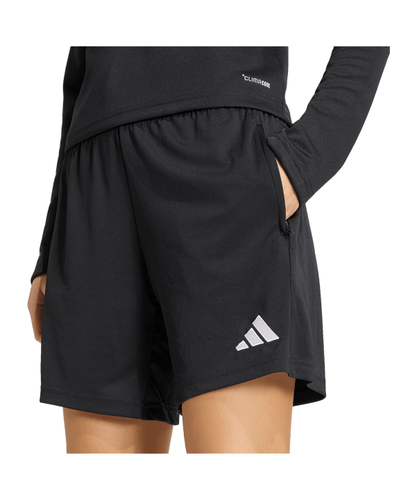 adidas Entrada 26 Short Damen Schwarz - schwarz