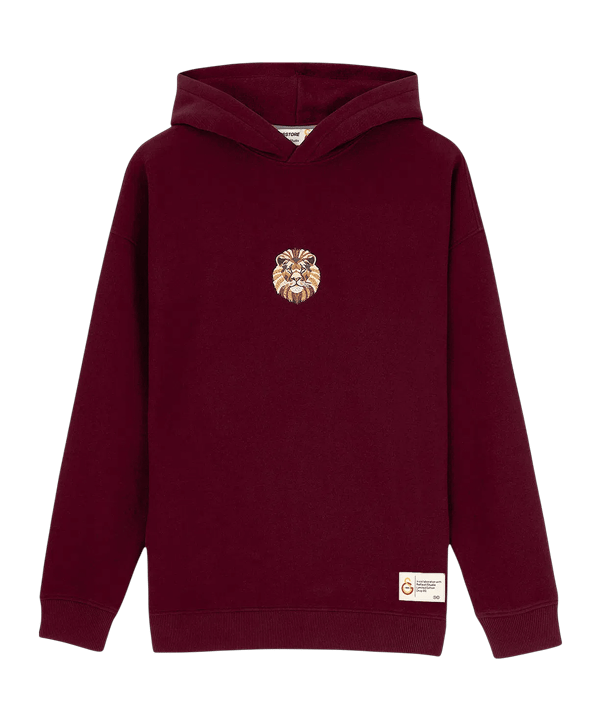 GSSTORE X Reflect Studio Lion Hoody Rot - rot