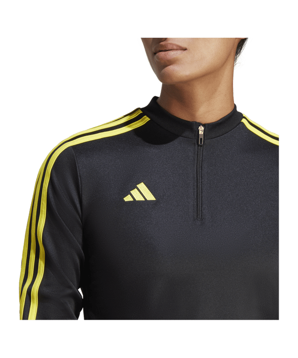 adidas Tiro 23 Club Trainingsjacke Damen Schwarz - schwarz