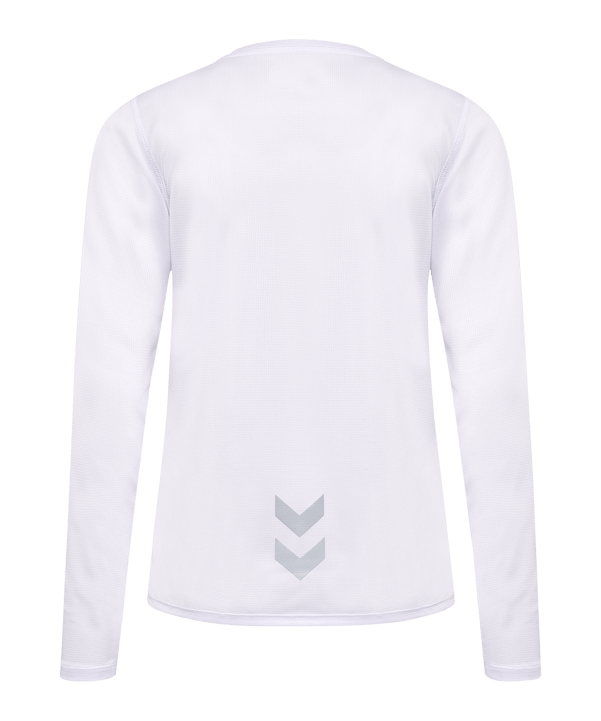 Hummel Run maglietta maniche lunghe donna  bianco F9001 - bianco