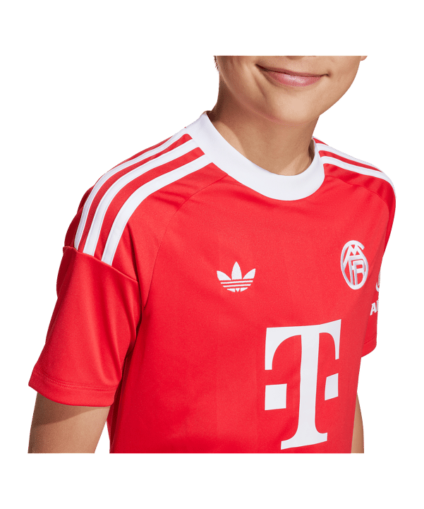 adidas FC Bayern München Torwarttrikot 3rd 2025/2026 Kids Rot