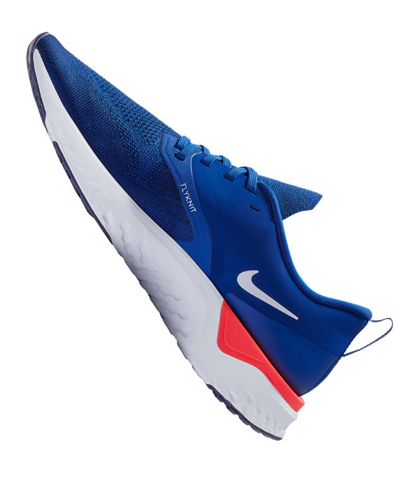 Nike Odyssey React Flyknit 2 Running Blau F400 - blau