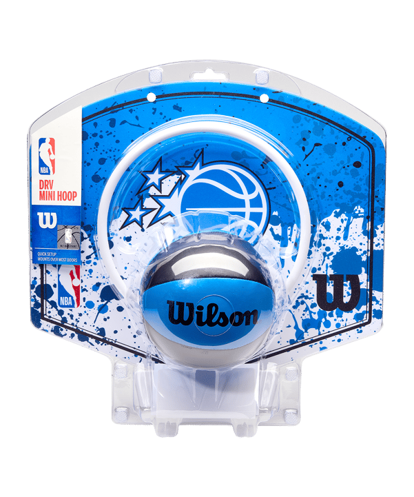 Wilson Team Mini Hoop Orl Magic V2 Trainingzubehör Blau - blau