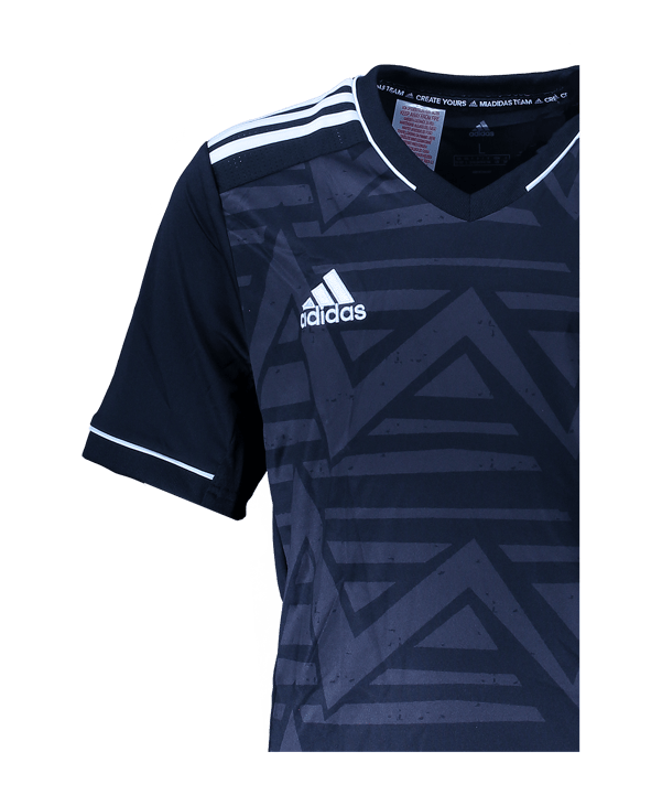 adidas miLIC20 Custom Trikot Kids Schwarz - schwarz