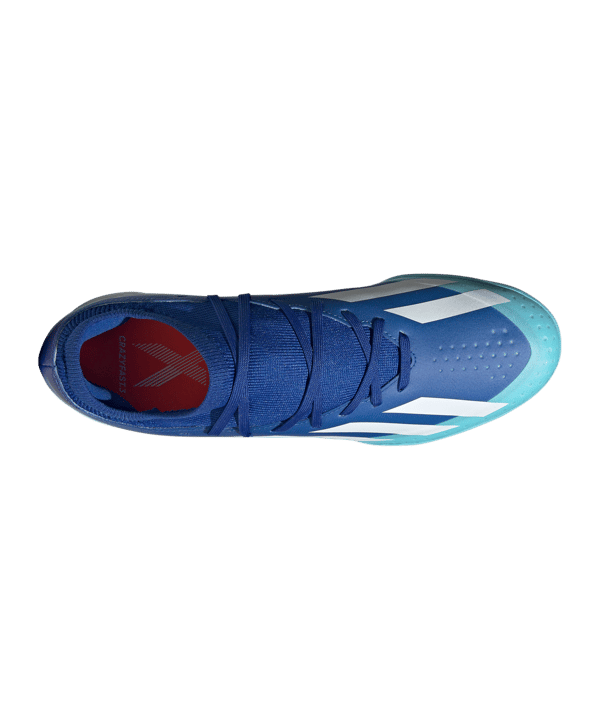 adidas X Crazyfast.3 TF Marinerush Blau Weiss Orange - blau