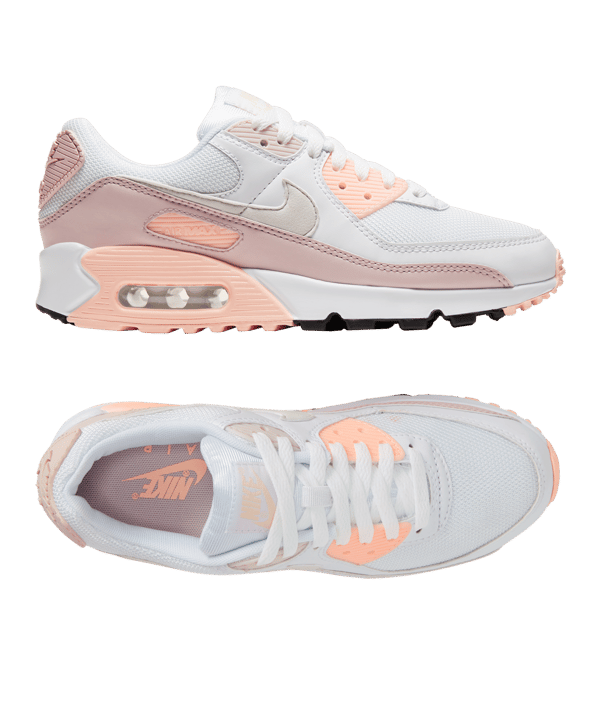 Nike Air Max 90 Sneaker Damen Weiss F101 - weiss