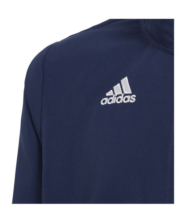 adidas Entrada 22 Präsentationsjacke Kids Blau - blau