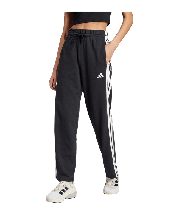 adidas Essentials 3 Stripes Pantalon de survêtement Femmes Noir - noir