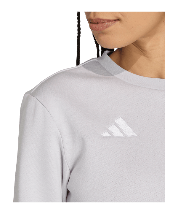 adidas Entrada 26 Sweatshirt Damen Grau - grau