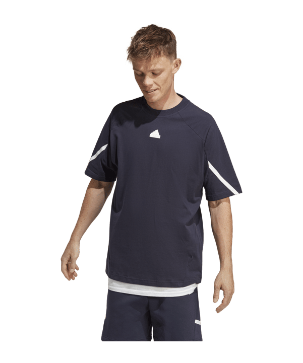 adidas Designed 4 Gameday Tee Blue - blau