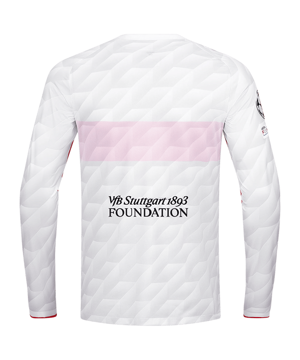 JAKO VfB Stuttgart International Trikot Langarm Home 2026/2027 Weiß F0