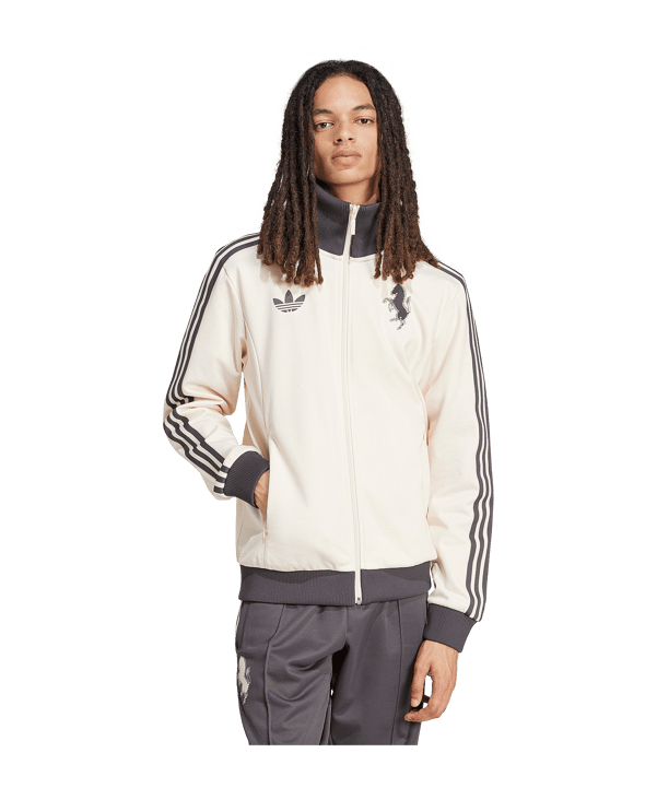 adidas Originals Juventus Turin Beckenbauer Trainingsjacke Weiss - weiss