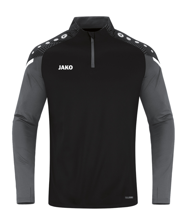 JAKO Performance Ziptop Kids Schwarz Grau F804 - schwarz