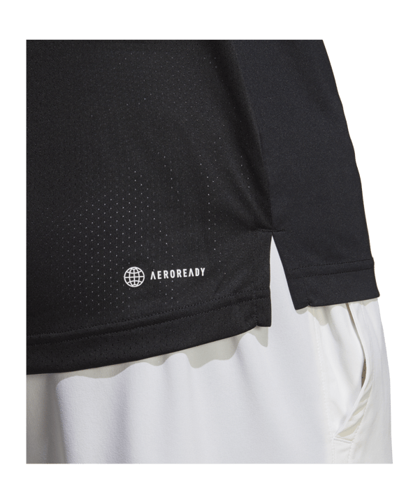 adidas Club Tennis Polo Shirt Black - schwarz