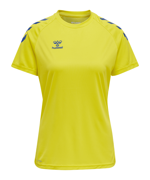 Hummel hmlCORE XK Poly T-Shirt Damen F5139 - gelb