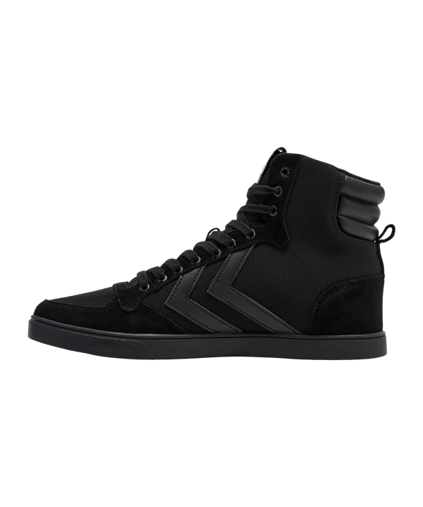 Hummel Slimmer Stadil Tonal High Sneaker Schwarz F2001 - schwarz