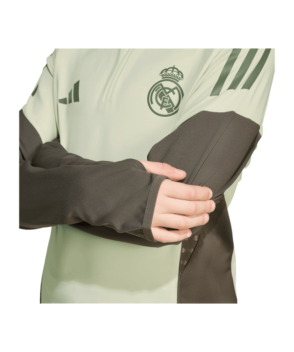 adidas Real Madrid Tiro25 Competition Training Sweatshirt 2025/2026 Kids Grün - gruen