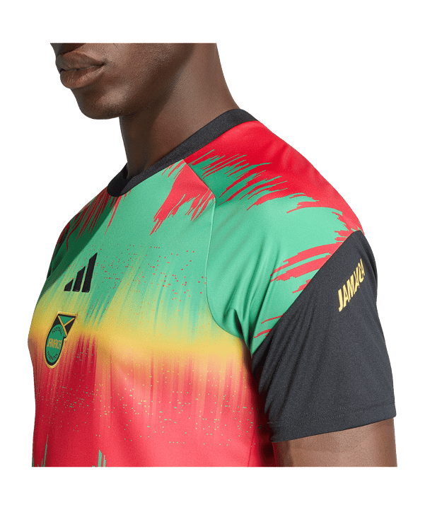 adidas JFF Jamaika Prematch Trikot Home WC 2026 Gelb - gelb