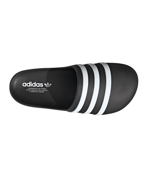 adidas Originals adilette AdiFOM Schwarz Weiss - schwarz
