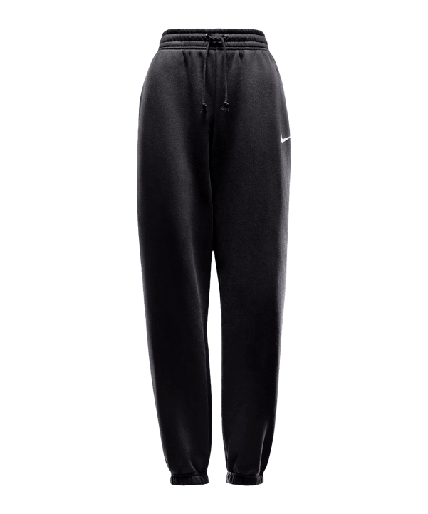 Nike Phoenix 2 Fleece Hose Damen Schwarz F010 - schwarz