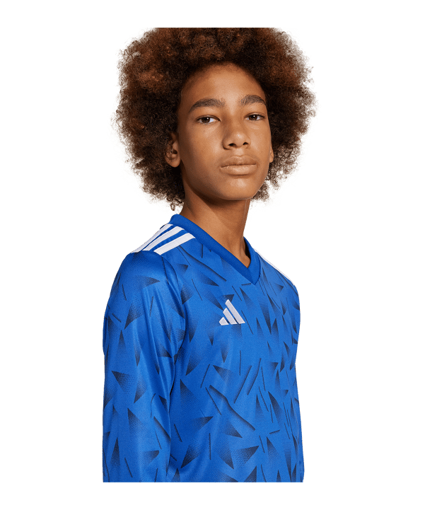 adidas Team Icon 25 Trikot Kids Blau - blau