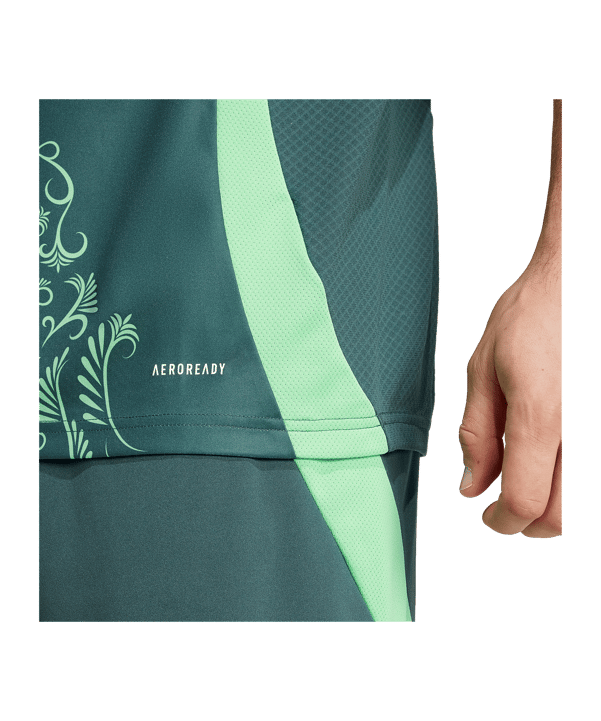 adidas Algerien Trikot Away 2024 Grün - gruen