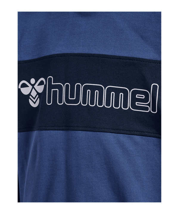 Hummel Atlas Hoody Kids Blau F7149 - blau