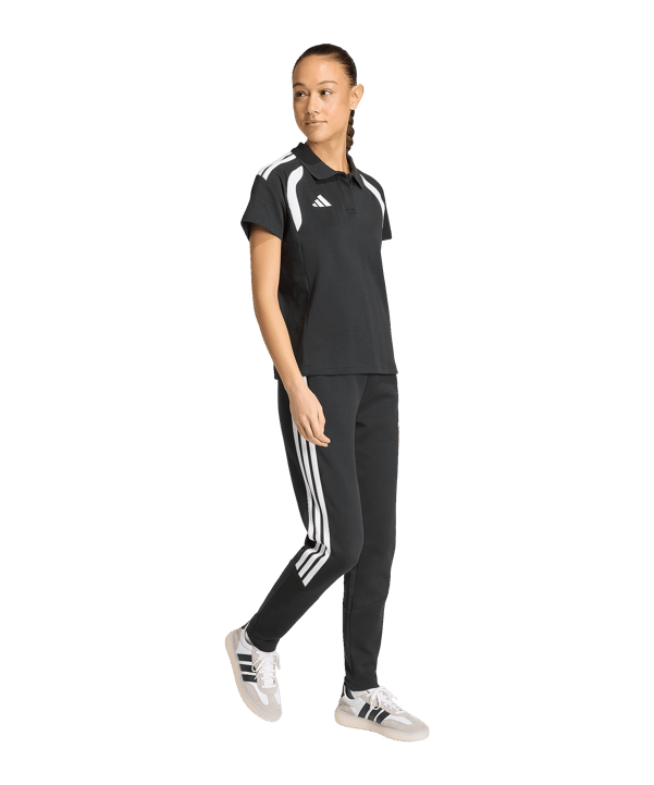 adidas Tiro 26 League Polo Damen Schwarz - schwarz