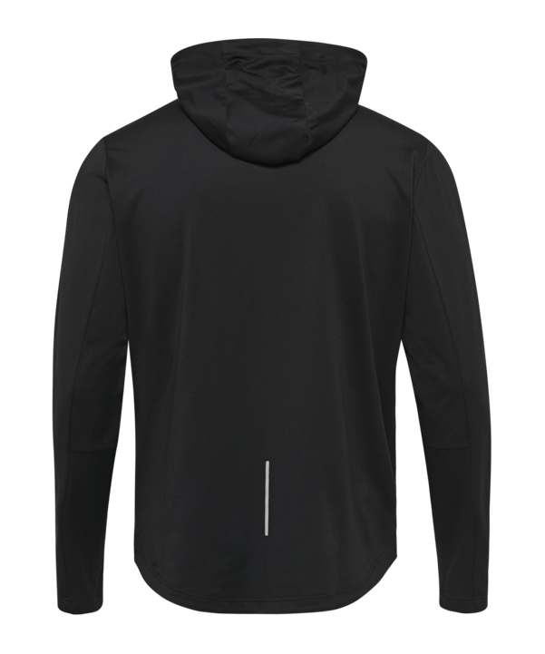 Hummel Aston Zip Hoody Schwarz F2001 - schwarz