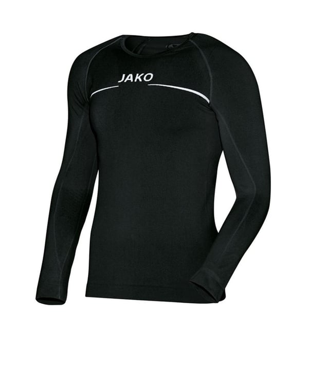JAKO Longsleeve Comfort Shirt Kids Schwarz F08 - schwarz