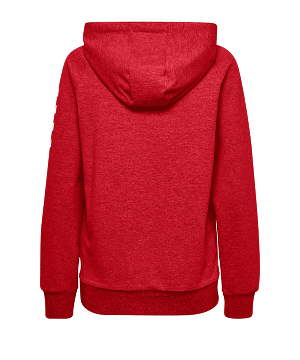 Hummel Cotton Hoody Damen Rot F3062 - rot