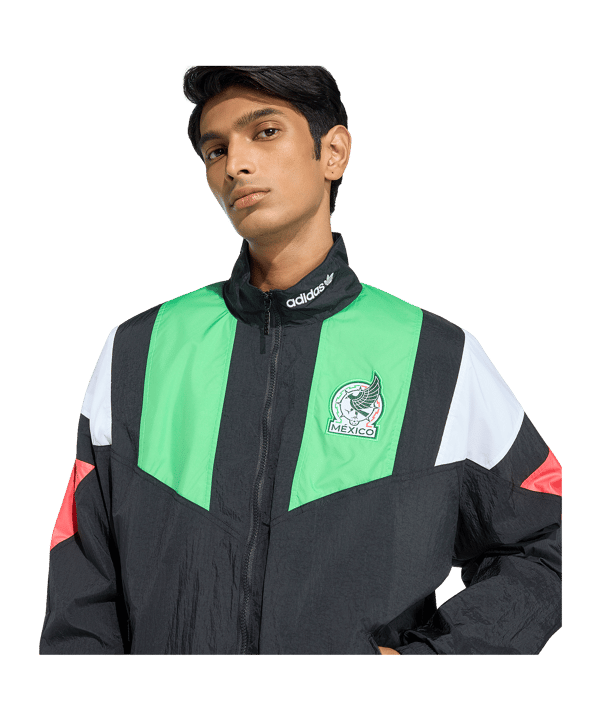 adidas FMF Mexiko EQT Jacke Schwarz